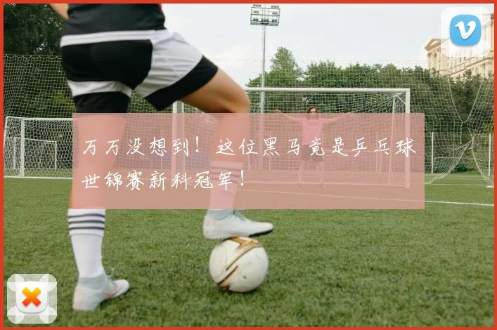 万万没想到!这位黑马竟是乒乓球世锦赛新科冠军!